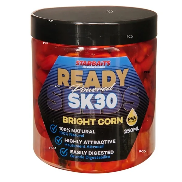 Graines Préparées Starbaits Maïs Rready Seeds Bright Corn SK30 250ML