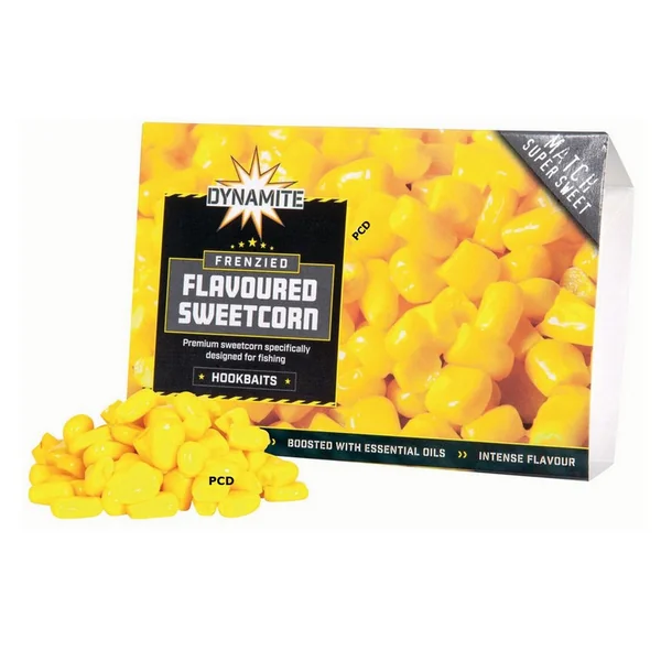 Grains De Maïs Dynamite Baits Frenzied Flavoured Sweetcorn Match Super Sweet Yellow 200g