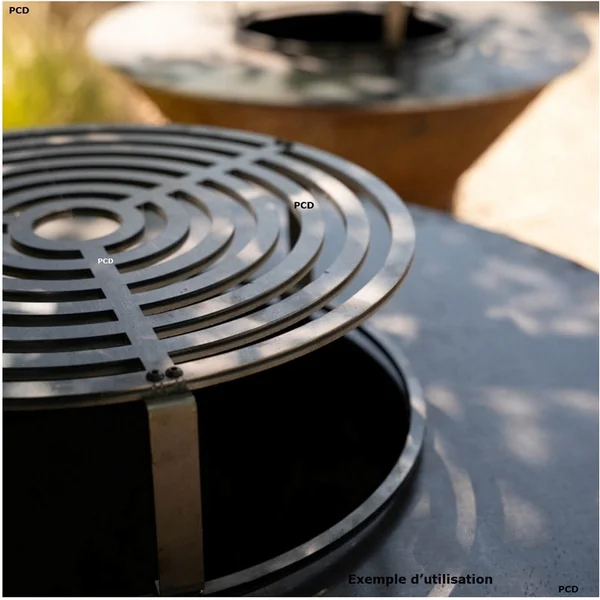Grille De Cuisson Pour Braséros Cortenéa Tradition 80