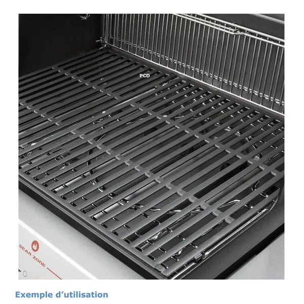 Grille De Cuisson Weber Crafted En Fonte Emaillée Pour Barbecues Weber Genesis