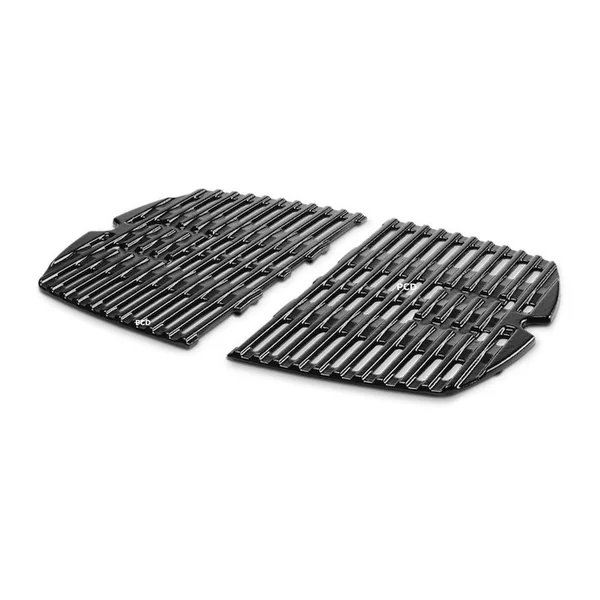 Grilles De Cuisson En Fonte D'Acier Emaillée Pour Barbecues Weber Q Séries 100 et 1000