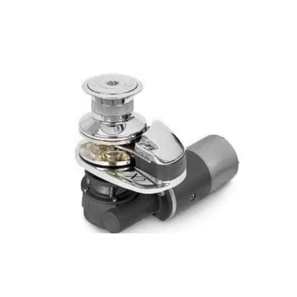 Guindeau vertical Lofrans Project1000 Bronze Chromé 1000W - 24V - Barbotin 10mm - Avec poupée