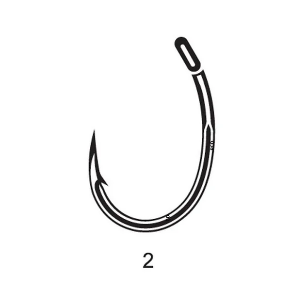 Hameçons Carp Spirit Razor Point Round Curve Micro Barbed Par 10