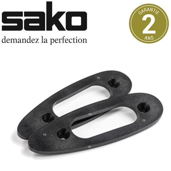 Intercalaires Plaque De Couche 10mm Sako Pour Carabines S20 Par 2