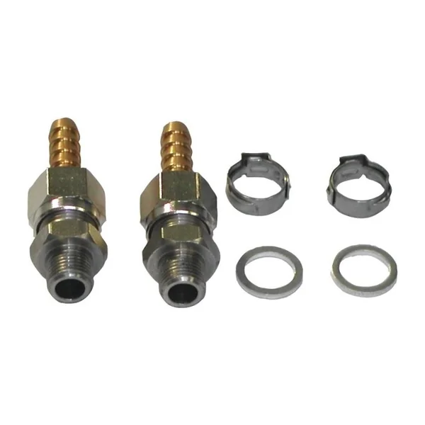 Jeu de raccords droits - tuyau souple - pompe - 1/8 BSPP - Ø6mm Lecomble et Schmidt