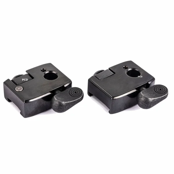 Jeu D'embases Pour Montage Amovible Optilock HD QR Rail De 17mm T3 Et T3x