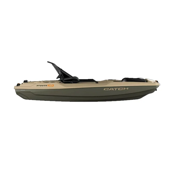 Kayak de pêche Pelican Catch PWR 100 Khaki OCCASION GRADE B