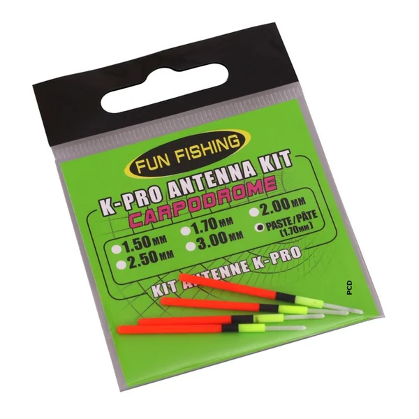 Kit Antennes Multi-Color Pâte Fun Fishing pour Flotteurs K Pro