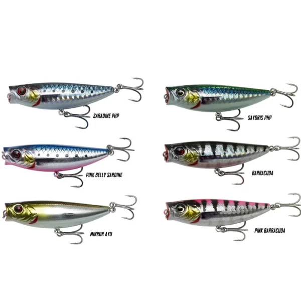 Leurre Savage Gear 3D Minnow pop walker - 6.6cm 8g F Pink Belly Sardine PHP