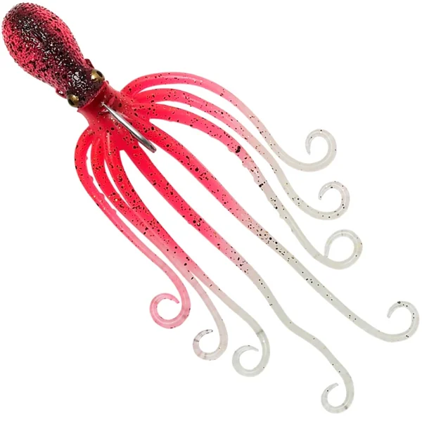 Leurre souple Savage gear Salt 3D Octopus - 120 gr brown glow