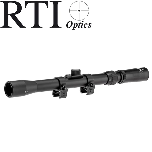 LUNETTE DE TIR RTI 3-7X20 + MONTAGE POUR CARABINE PETIT CALIBRE