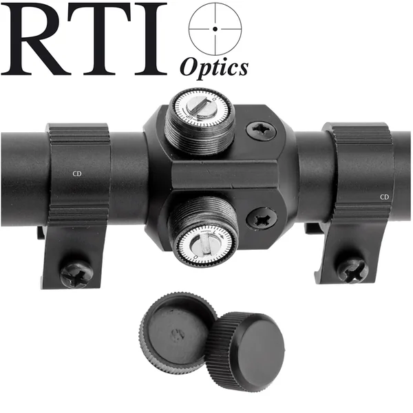 LUNETTE DE TIR RTI 3-7X20 + MONTAGE POUR CARABINE PETIT CALIBRE