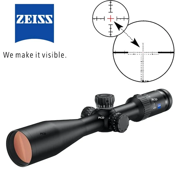 Lunette Zeiss Conquest V4 4-16x50 Réticule 64 ZMOAi-T30 Lumineux BT Et ELW