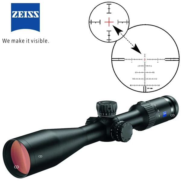 Lunette Zeiss Conquest V4 6-24x50 Réticule 68 ZBi Lumineux BT Et ELW
