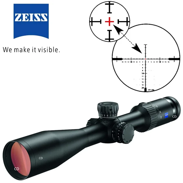 Lunette Zeiss Conquest V4 6-24x50 Réticule 89 ZMOAi-20 Lumineux BT Et ELW