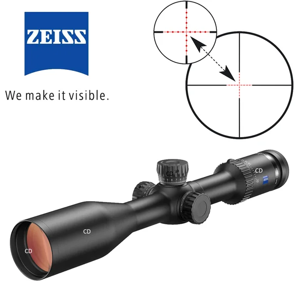 LUNETTE ZEISS CONQUEST V6 TARGET 5-30X50 RET 43 TOURELLE BALISTIQUE