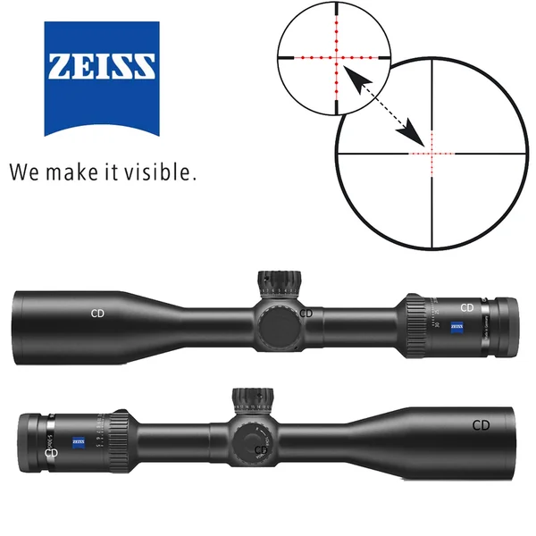 LUNETTE ZEISS CONQUEST V6 TARGET 5-30X50 RET 43 TOURELLE BALISTIQUE