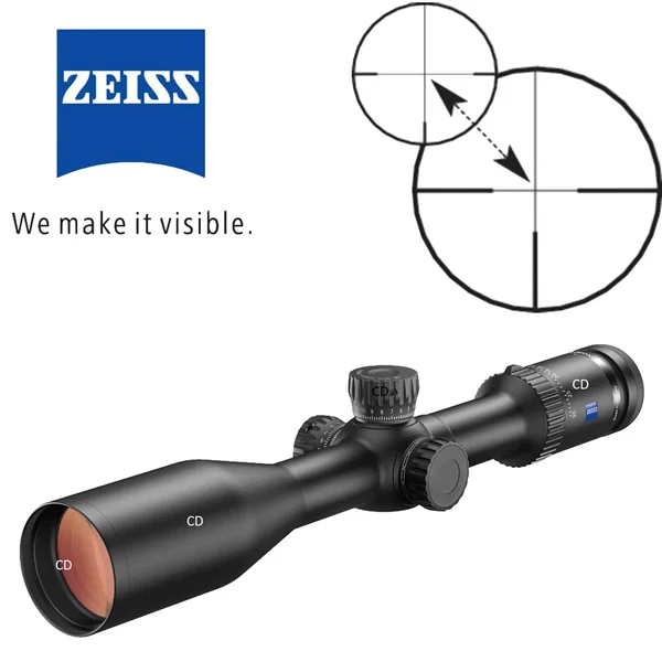 LUNETTE ZEISS CONQUEST V6 TARGET 5-30X50 RET 6 TOURELLE BALISTIQUE