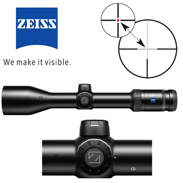 LUNETTE ZEISS VICTORY HT 2.5-10X50 T* RET 60 IL DIA 30