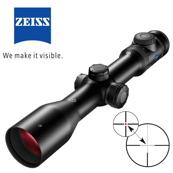 LUNETTE ZEISS VICTORY V8 1.8-14X50 T RETICULE 60 IL A RAIL ZM AVEC ASV+