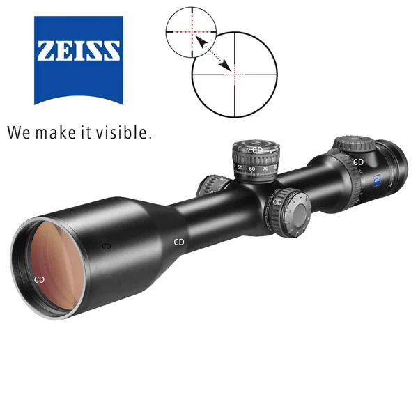 LUNETTE ZEISS VICTORY V8 4.8-35X60 T RETICULE 43 IL AVEC ASV