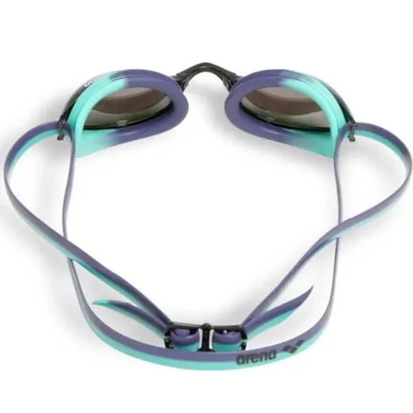 Lunettes de natation Arena Python Junior Mirror - Emerald peacok plum