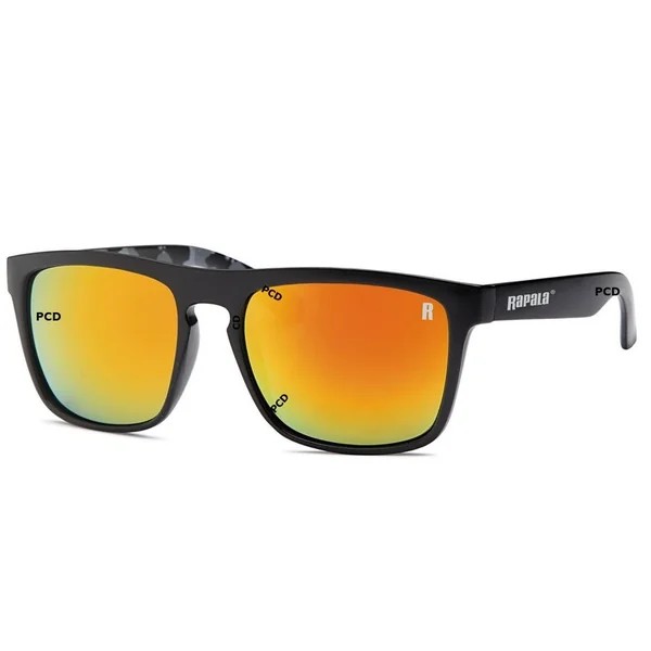 Lunettes Polarisantes Rapala Sportsman Series Dorado Rouge Miroir Et Camo Noir