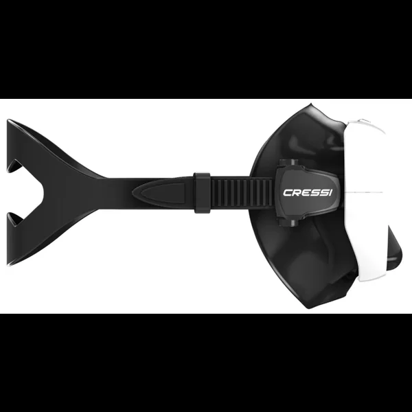 Masque Cressi Honey Femme Blanc / Noir UV 420 Bleu / Orange