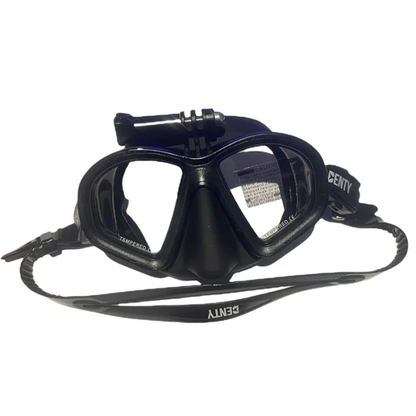 Masque de chasse sous marine en apnée Denty Spearfishing Cam Movie 2