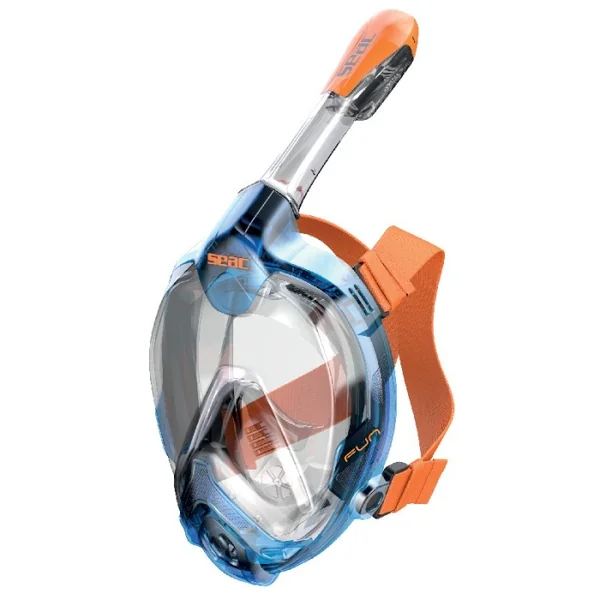 Masque Facial snorkeling Seac sub Magica Bleu XS/S 8 ans et +