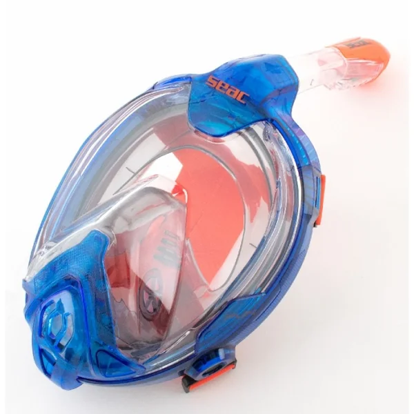 Masque Facial snorkeling Seac sub Magica Bleu XS/S 8 ans et +