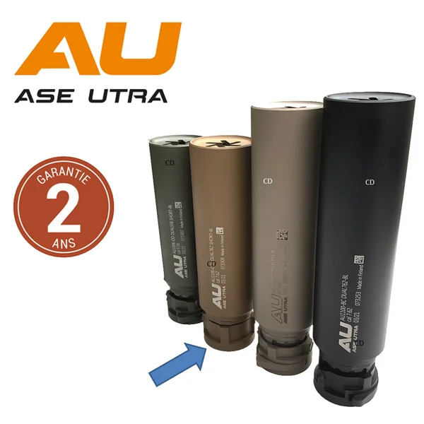 Modérateur De Son Ase Utra Dual Borelock 762-BL Coyote Brown AU1100-COY