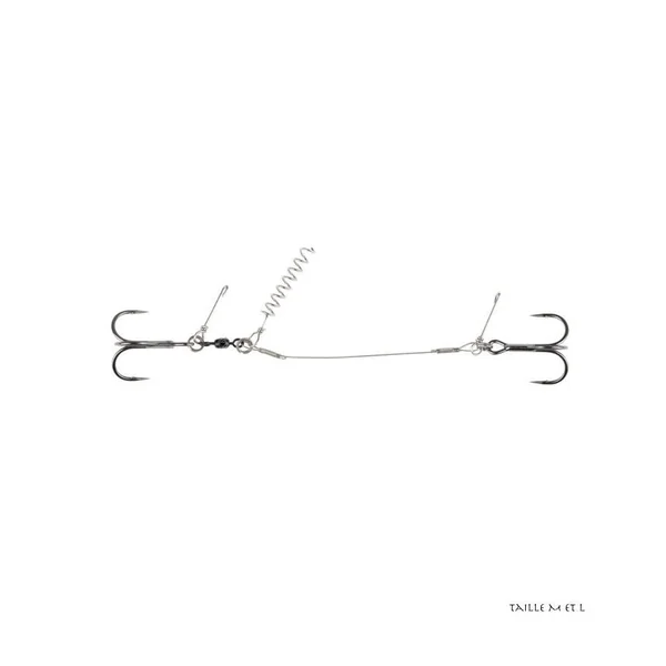 Montage Abu Garcia Svartzonker Shallow Stingers