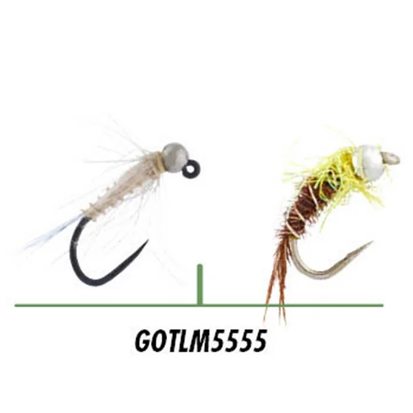 Montage De 2 Nymphes Garbolino Eté - Eaux Basses - Quill