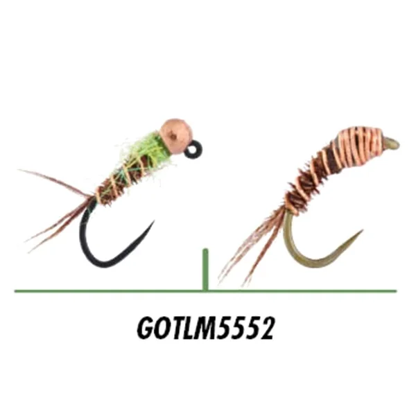 Montage De 2 Nymphes Garbolino Printemps - Faisan