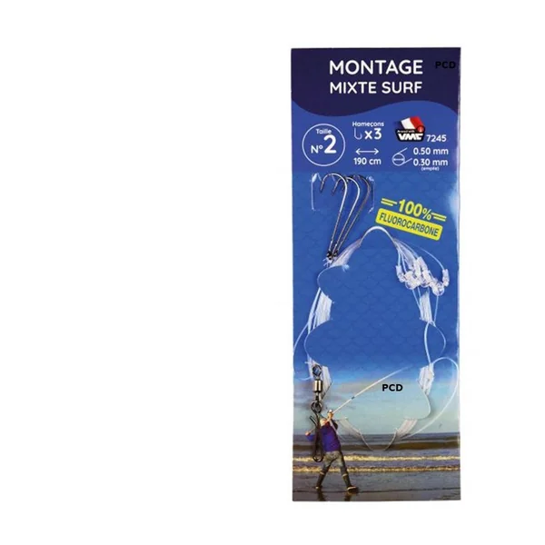 Montage Mixte Surf Ragot Diamètre 50/35