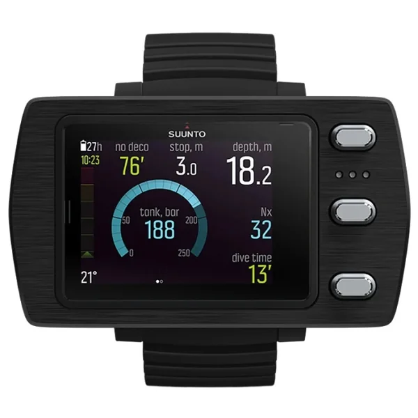 Montre Ordinateur de Plongée Suunto Eon Steel Noir