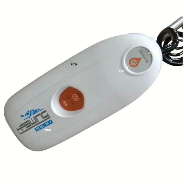 Moteur Electrique Haswing Cayman-B 80Lbs 24V Fonction GPS Blanc Version G 1.6 Arbre de 183cm