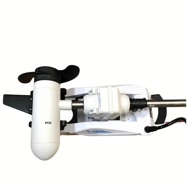 Moteur Electrique Haswing Cayman-B 80Lbs 24V Fonction GPS Blanc Version G 1.6 Arbre de 183cm