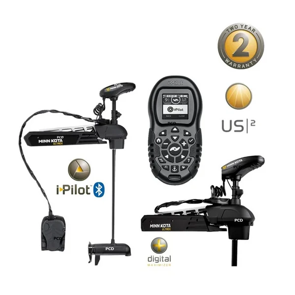 Moteur Electrique Minn Kota Ultrex BT 112LBS I-Pilot BT + Sonde MDI