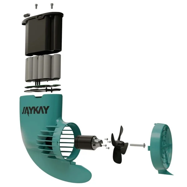 Moteur Electrique pour paddle gonflable et kayak JayKay E-Finne 2.0 360W