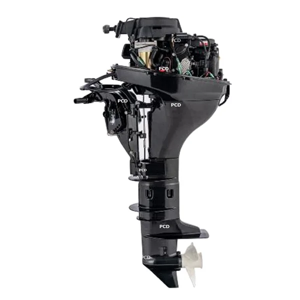 Moteur Thermique Parsun 9.8 Cv Parsun Arbre Court Commande A Distance