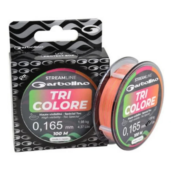 Nylon Garbolino Streamline Toc Tri-Colore 100M