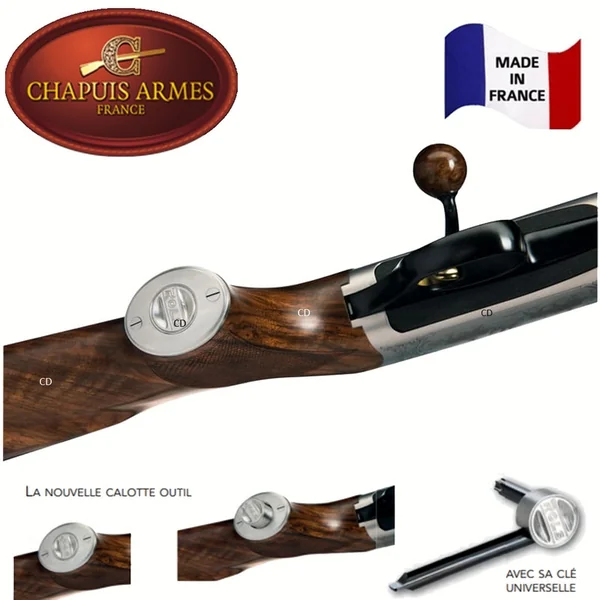 Option Pour Nouvelle Calotte Outil Avec Clé Universelle Pour Carabine Rols Chapuis Armes