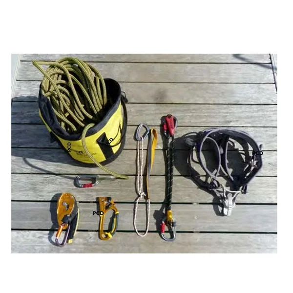 Pack Ascension Navigateur Petzl Baudrier CORAX Taille S-M + Accessoires