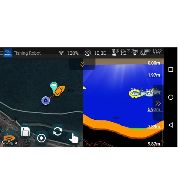 Pack Bateau d'Amorçage Anatec Monocoque S Forest Et Fishing Robot