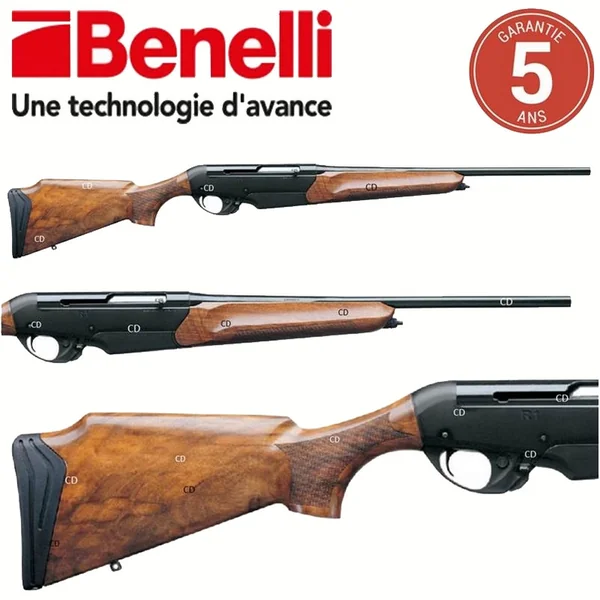 Pack Carabine Benelli Argo E Bois Sans Organes De Visée + Véoptik 4 Réticules MRS