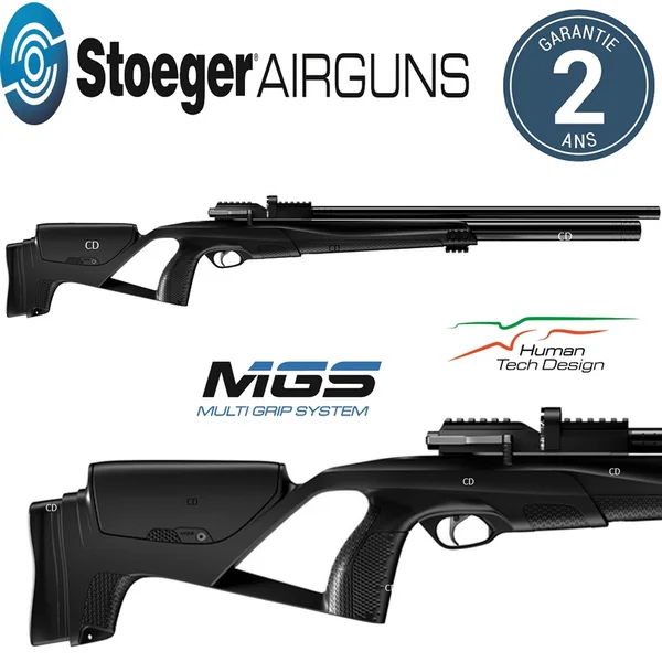 Pack Carabine Stoeger Airguns XM1 Ranger PCP Calibre 6.35mm 70 Joules