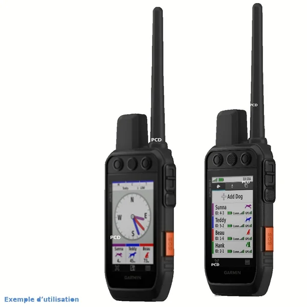 Pack Garmin Alpha 200 iF Longue Portée Avec Collier De Repérage TT25 F