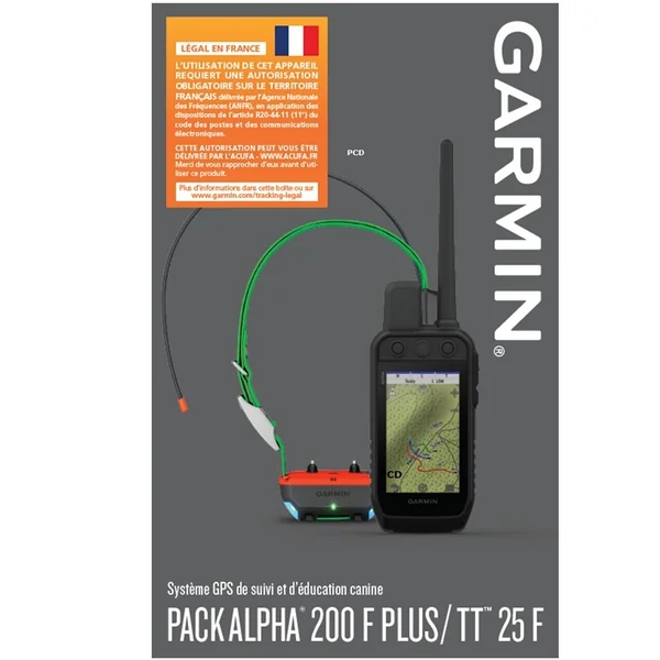 Pack Garmin Alpha 200 Plus F Et Collier De Repérage TT25 F